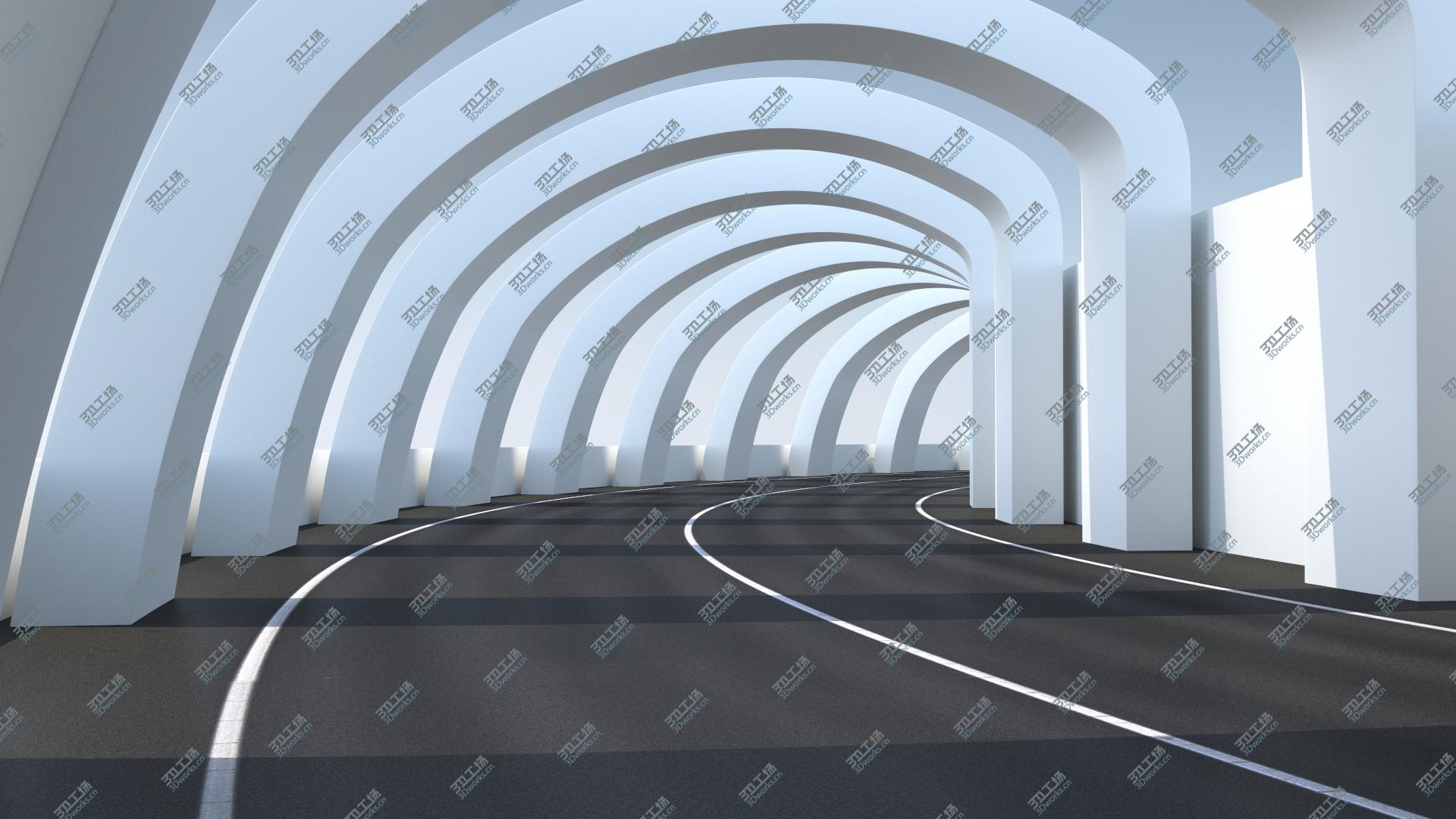images/goods_img/202104093/3D Sci-Fi Futuristic Road Tunnel model/5.jpg